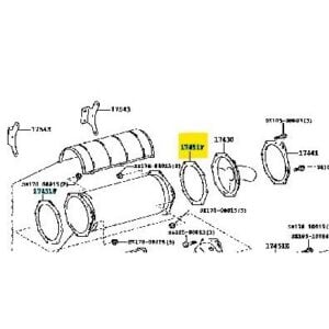 Diesel Particulate Filter (DPF) Gasket