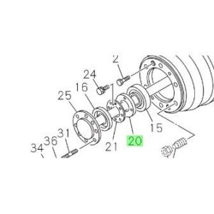 Wheel Hub Nut