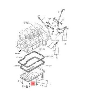 Engine Oil Pan Bolt