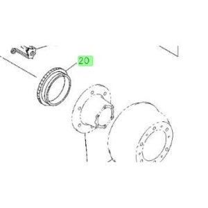 ABS Wheel Speed Sensor Tone Ring