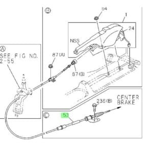 Parking Brake Cable