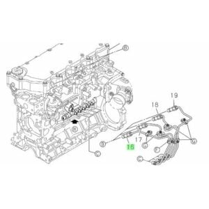 Fuel Injection Fuel Feed Pipe