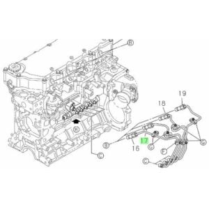 Fuel Injection Fuel Feed Pipe